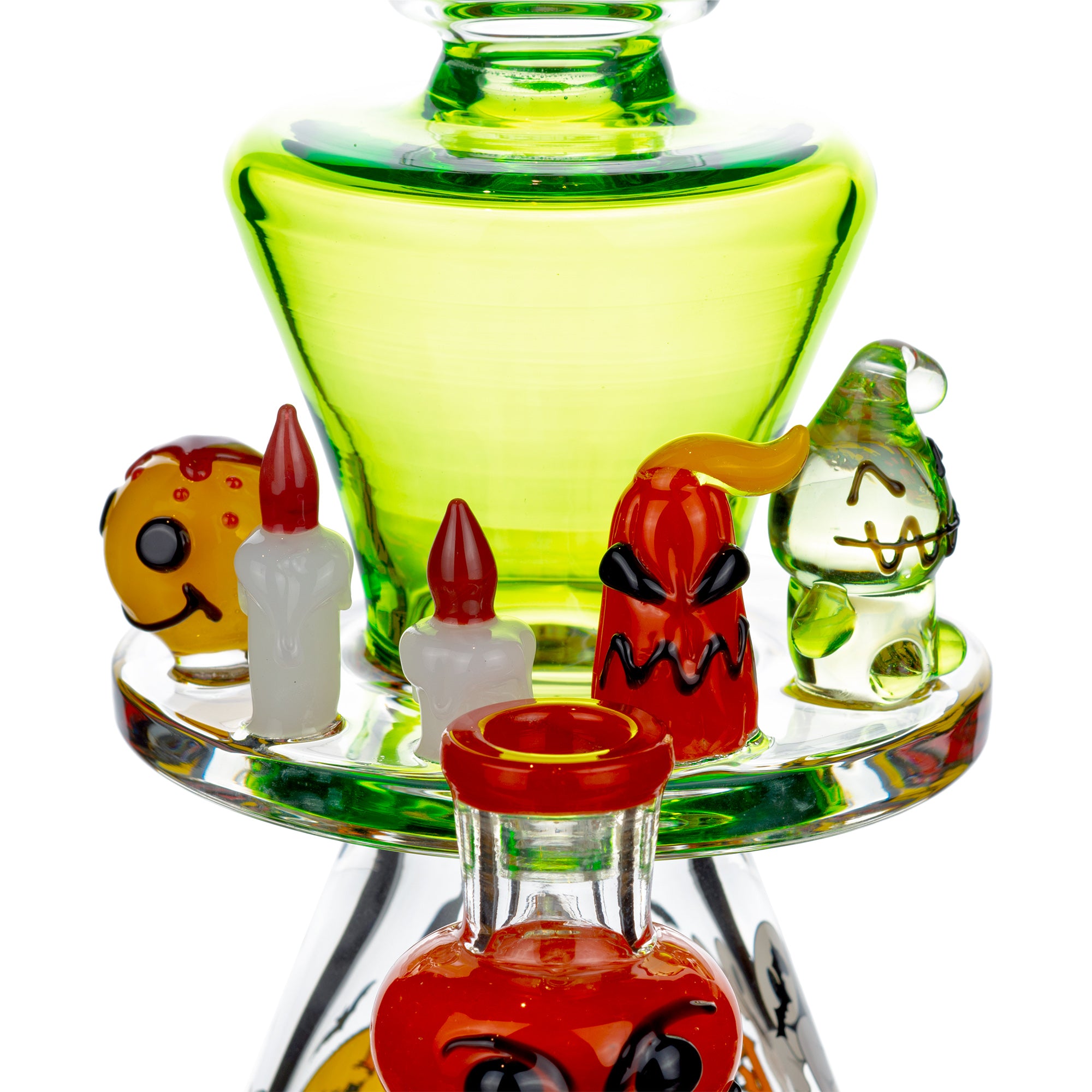 12" Halloween Bong, by Cheech Glass