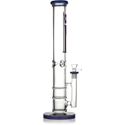 16” Double Honeycomb 7mm Straight Tube Bong, by On1 - BKRY Inc.