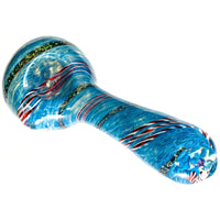 Maracas Striped Spoon Hand Pipe - BKRY Inc.