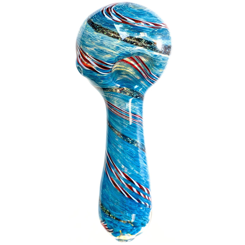 Maracas Striped Spoon Hand Pipe - BKRY Inc.