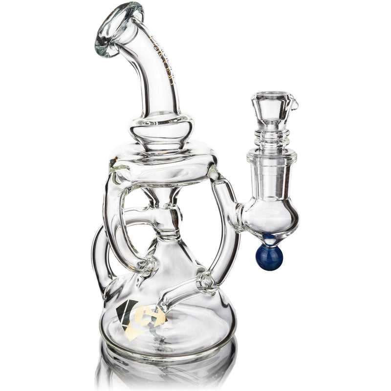 7" Multi-Arm Recycler Rig, by Diamond Glass (free banger included) - BKRY Inc.