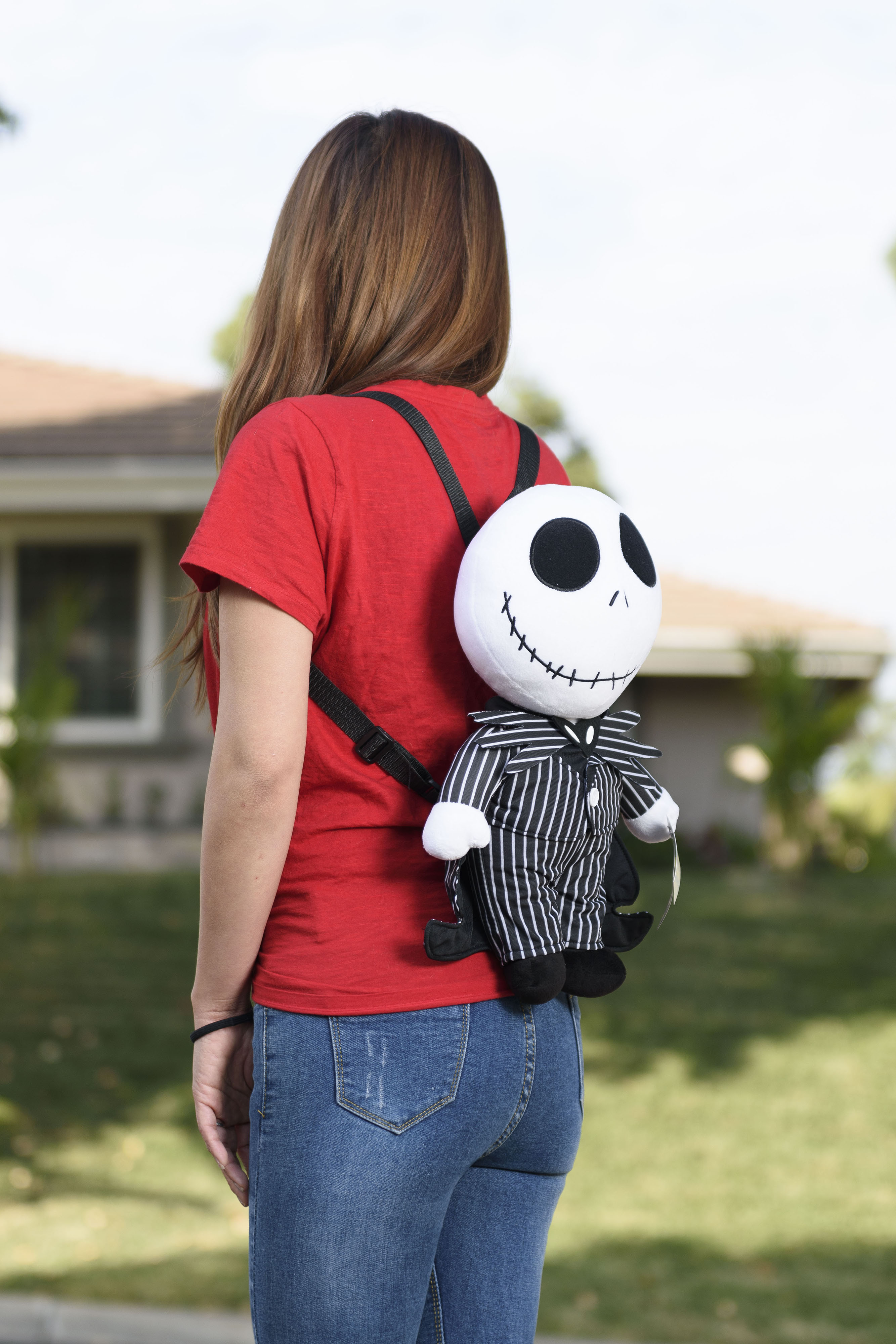 Jack skellington cheap plush backpack