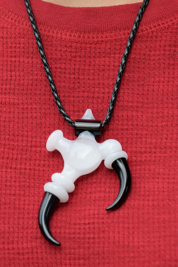 Glass Necklace Pendant - Bat Kountry