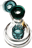 Pyramid Ash Catcher w/ 14mm Joint, 45˚ Angle, by Diamond Glass