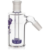 Ash Catcher w/ 14mm Joint, 45˚ Angle, Showerhead Perc, by Diamond Glass - Bat Kountry