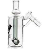 Ash Catcher w/ 14mm Joint, 45˚ Angle, Hammer, by Diamond Glass - Bat Kountry