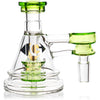Pyramid Ash Catcher w/ 14mm Joint, 90˚ Angle, by Diamond Glass