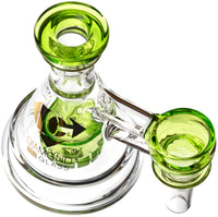 Pyramid Ash Catcher w/ 14mm Joint, 90˚ Angle, by Diamond Glass