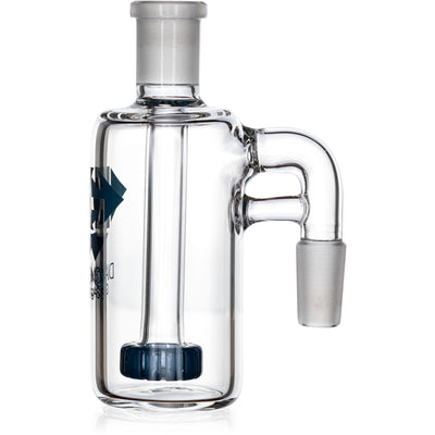 Ash Catcher w/ 14mm Joint, 90˚ Angle, Showerhead Perc, by Diamond Glass - Bat Kountry