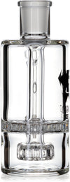 Ash Catcher w/ 14mm Joint, 90˚ Angle, Honeycomb to Showerhead, by Diamond Glass - Bat Kountry