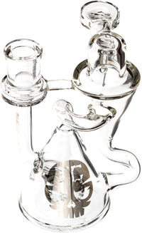 Recycler Ash Catcher w/ 14mm Joint, 90˚ Angle, by Toxic Glass