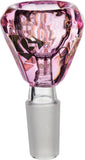 14mm Skinny Diamond Bowl, by Diamond Glass - Bat Kountry