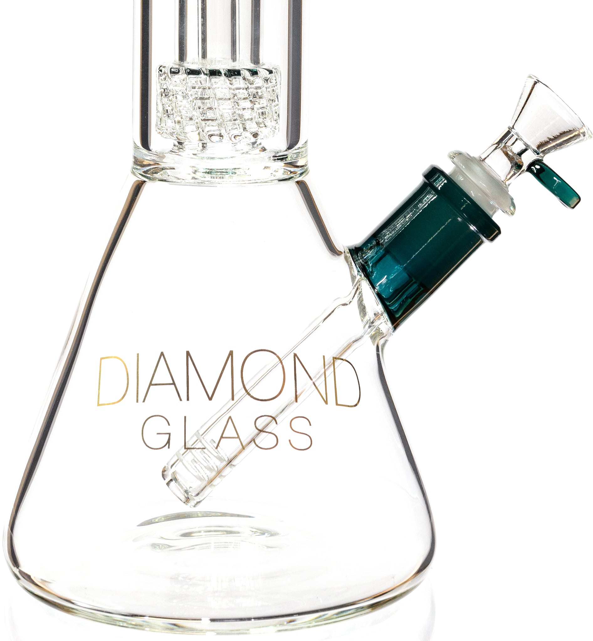 Diamond Gold Glass 14 Beaker – Quantum Scientific Glass