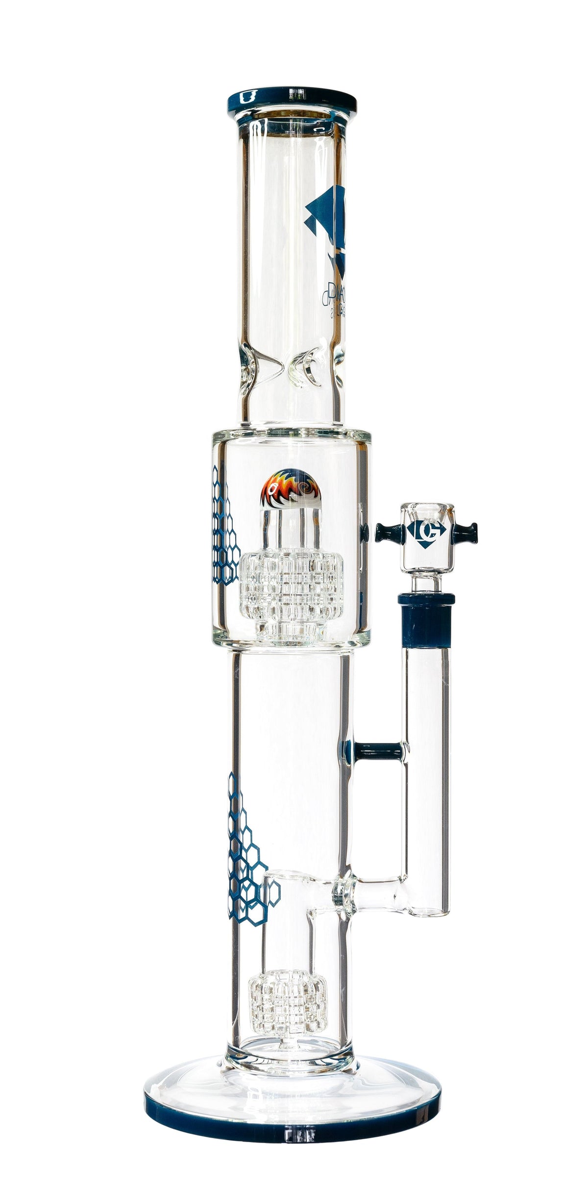 Bong 14.5mm Heisenberg Blue Incubator Oil Rig Bong Verre 21cm - Pipe à Huile Avec Percolateur Matrix Et Banger 14.5mm Dab Rig 14.5mm Bong 14.5mm Heisenberg Blue Incubator Oil Rig Bong Verre 21cm - Pipe à Huile Avec Percolateur Matrix Et Banger 14.5mm Dab Rig 14.5mm
