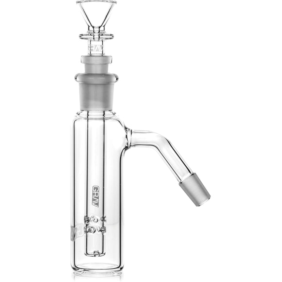 Standard Ash Catcher w/ 14mm Joint, 45˚ Angle, by Grav Labs