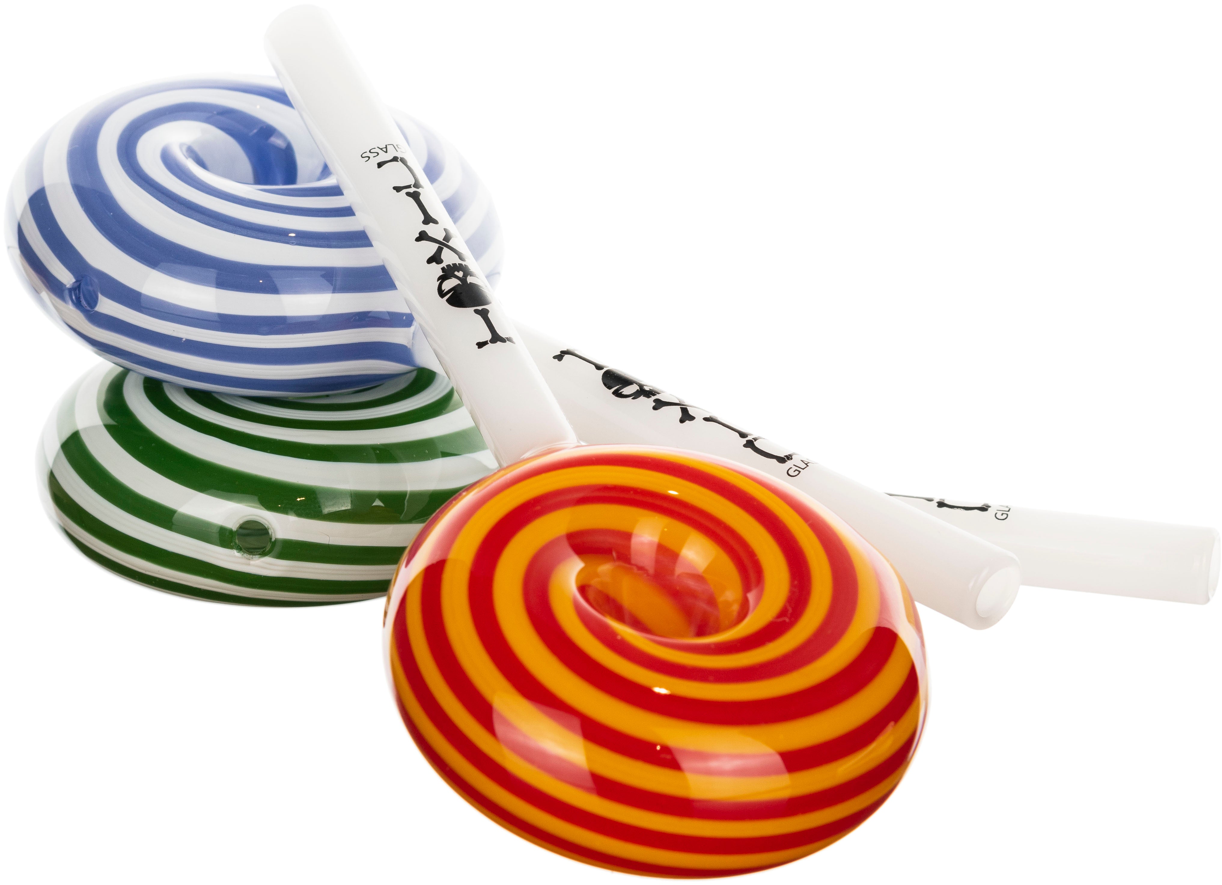 Lollipop Hand Pipe, by Toxic Glass – BKRY Inc.