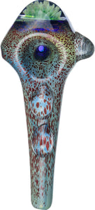 Alien Flower Spoon Hand Pipe - Bat Kountry