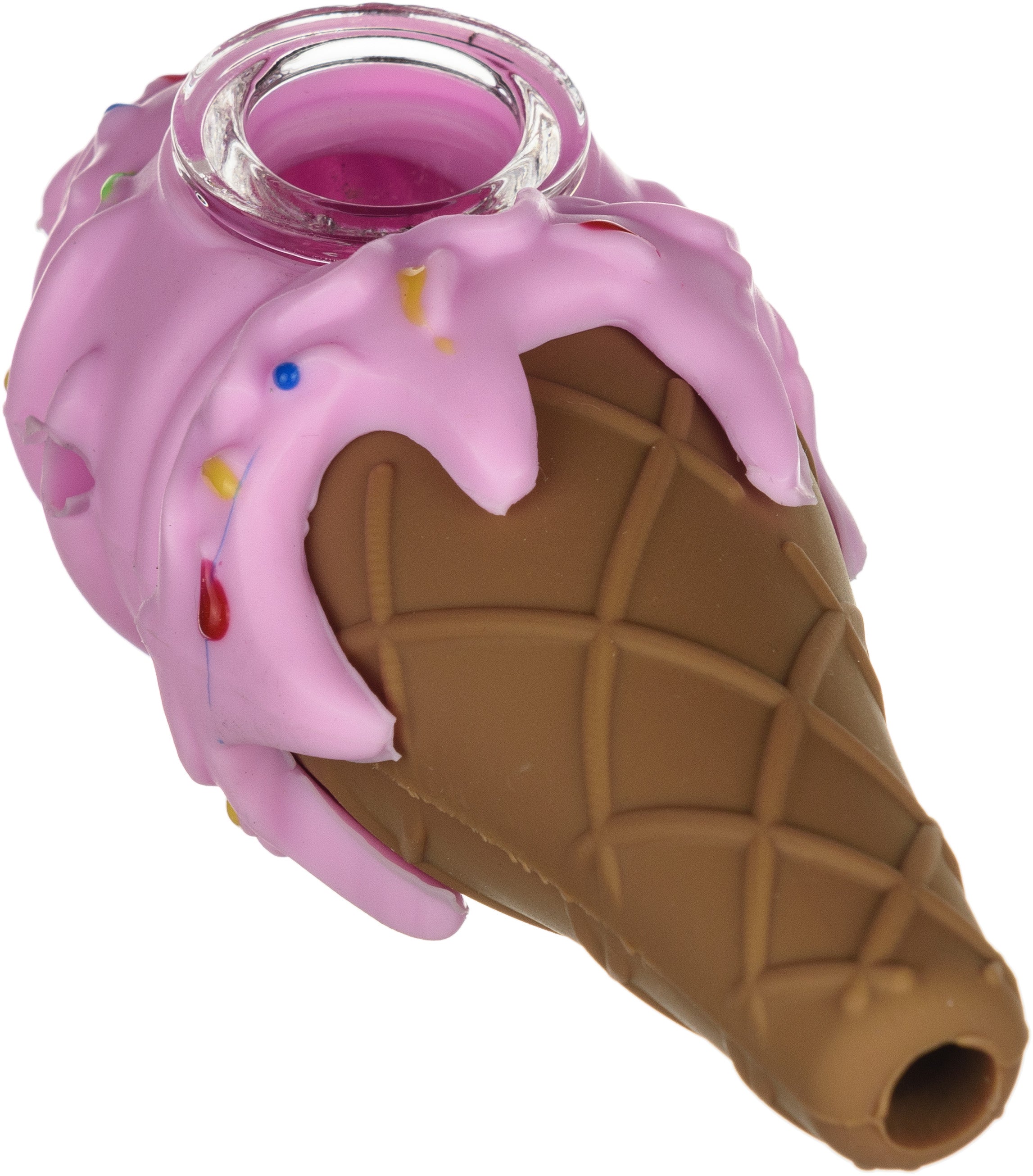 Ice Cream SiliCone Spoon Hand Pipe - Bat Kountry