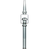 Magic Mushroom Dab Honey Straw, by MK100 Glass