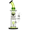 Diamond Trophy Rig with Double Percs, by Diamond Glass (free banger included) - BKRY Inc.