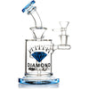 ** 8" Rig, by Diamond Glass (free banger included) - Bat Kountry
