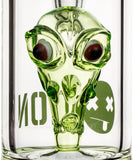 8" Alien Head Rig, by ICON Glass (free banger included) - Bat Kountry