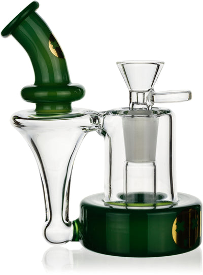 5" Recycler Rig, by ICON Glass (free banger included) - Bat Kountry