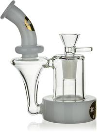 5" Recycler Rig, by ICON Glass (free banger included) - Bat Kountry