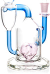 8" HeartBreak Kit, by MK100 Glass (free banger included)