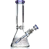 12" Heavy Super Thick 9mm Beaker Bong w/ Ice Pinch, by Diamond Glass - BKRY Inc.