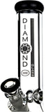 12" Heavy Super Thick 9mm Beaker Bong w/ Ice Pinch, by Diamond Glass - Bat Kountry