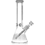 12" Heavy Super Thick 9mm Beaker Bong w/ Ice Pinch, by Diamond Glass - Bat Kountry