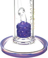 16" Moonrock Ratchet Swiss Perc Bong, by Diamond Glass - BKRY Inc.
