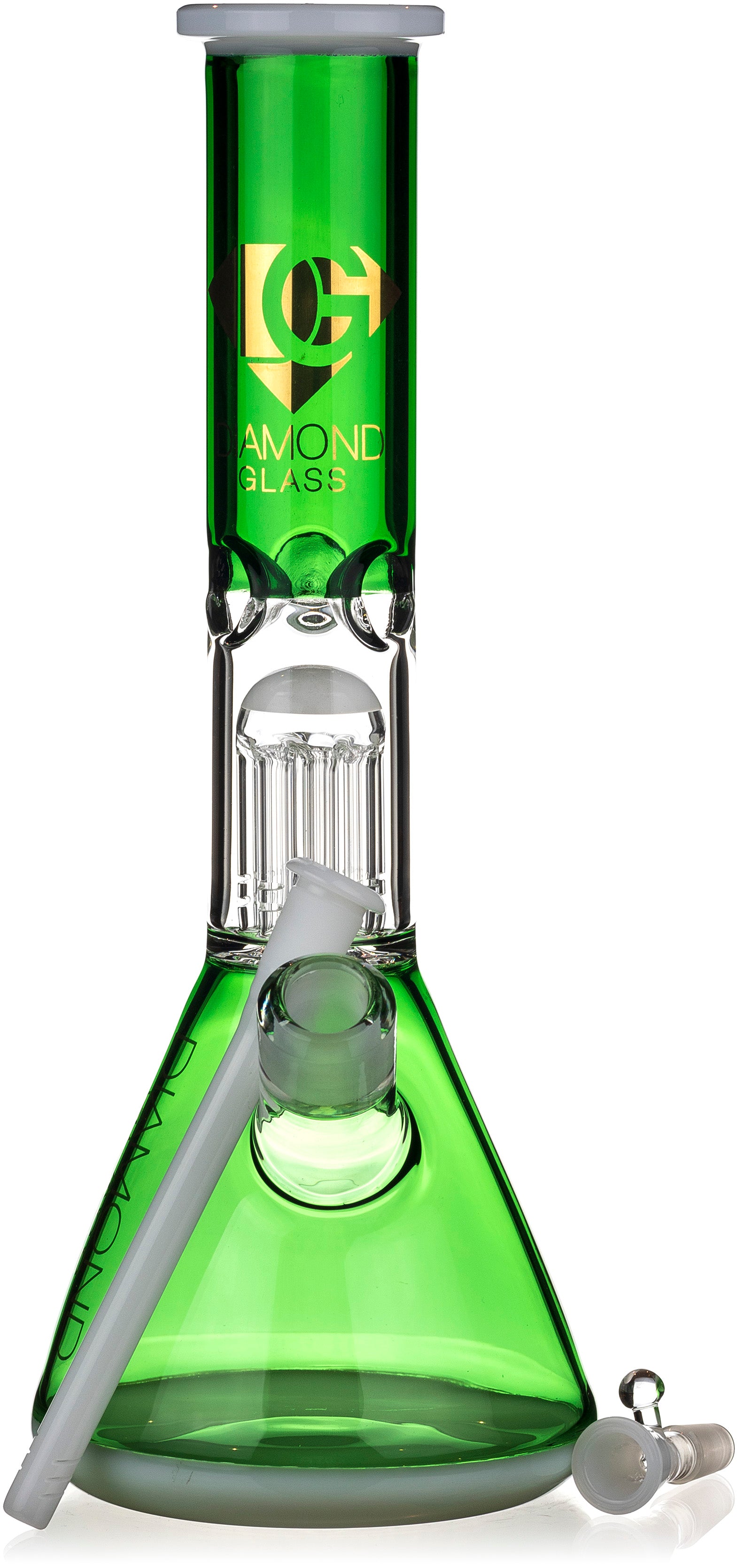 14" Classic Single Chamber Beaker Bong, By Diamond Glass – BKRY Inc.