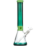 16" Dual Color Beaker Bong, by Diamond Glass - Bat Kountry