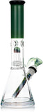 13" Showerhead Reversal Wigwag Bong, by Cheech Glass