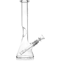 12" Medium Beaker w/ 14mm Funnel Bowl & Fission Downstem, by Grav Labs