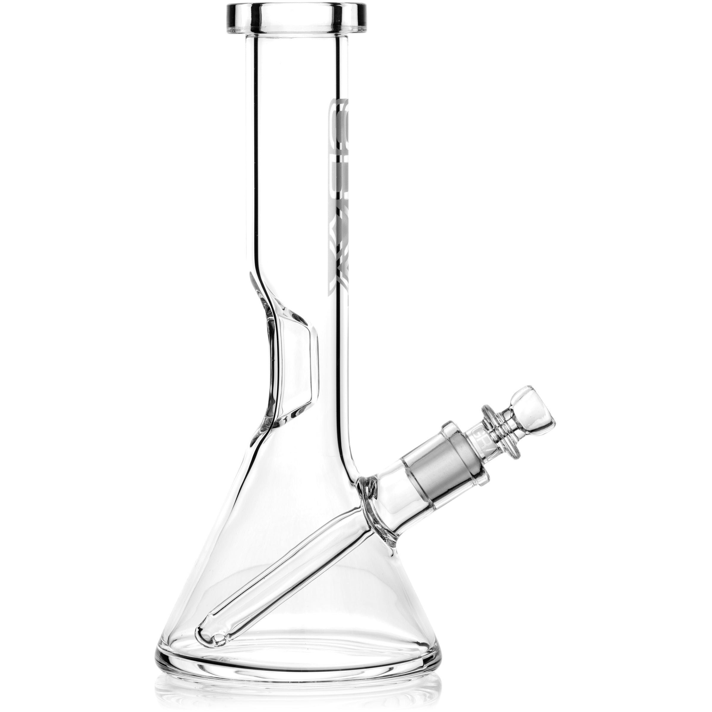 8" Small Beaker w/ 14mm Cup Bowl, by Grav Labs