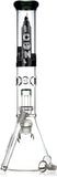 16" Showerhead Single Chamber Beaker Bong, by ICON Glass