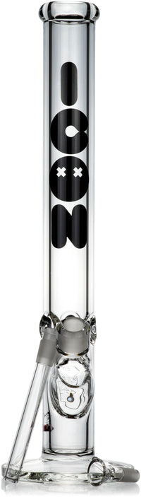 18" Heavy 9mm Straight Tube Bong, by ICON Glass