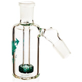 Ash Catcher w/ 14mm Joint, 45˚ Angle, Showerhead Perc, by Diamond Glass - Bat Kountry