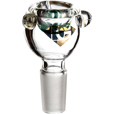 14mm Male Color Screen Round Bowl, by Diamond Glass - BKRY Inc.