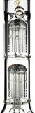 15" Beaker Bong w/ Double Reversal Tree Perc, by Crystal Glass - Bat Kountry