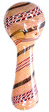Maracas Striped Spoon Hand Pipe - Bat Kountry