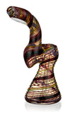 Super Swirl Bubbler w/ Dichroic patterns - Bat Kountry