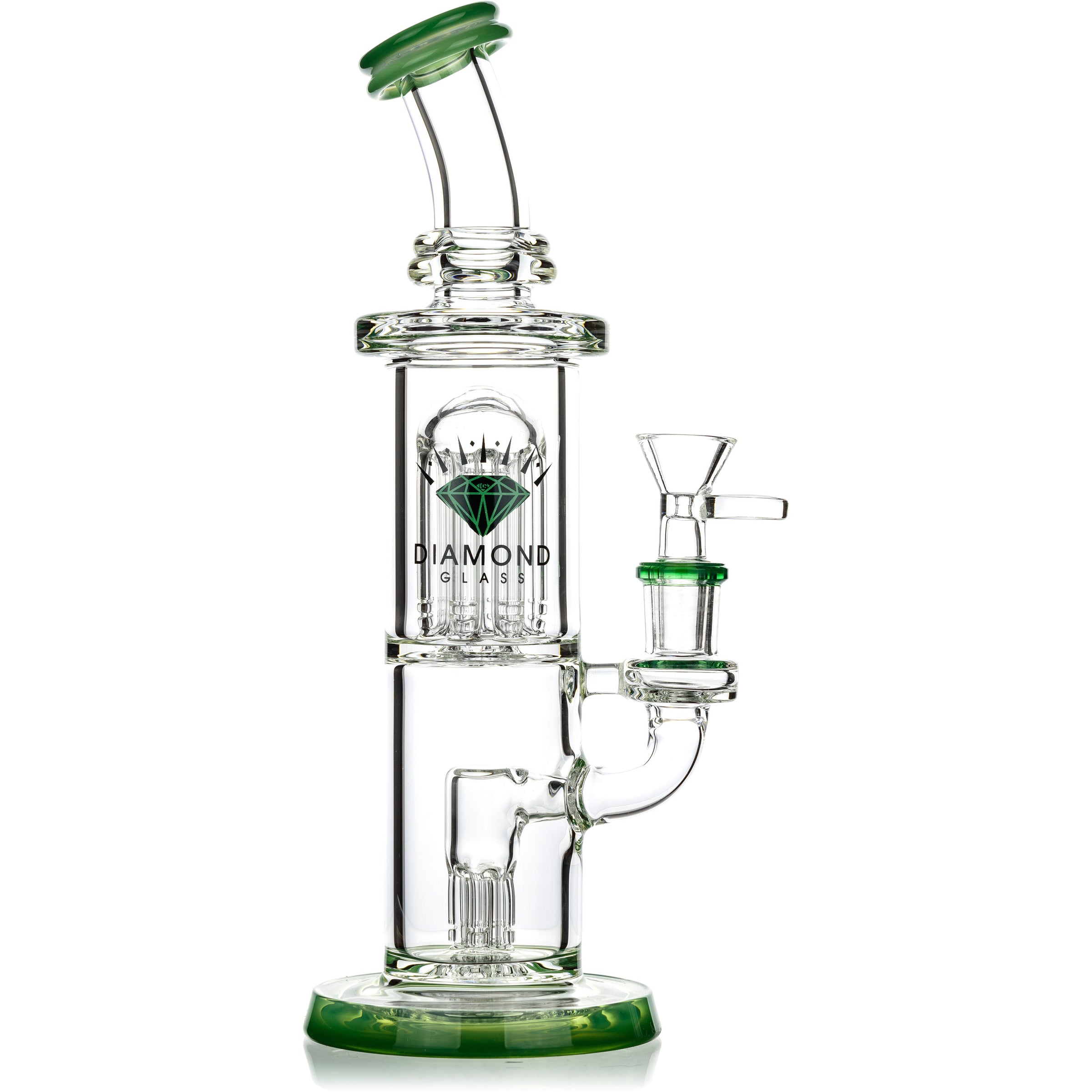 Diamond Trophy Rig with Double Percs, by Diamond Glass (free