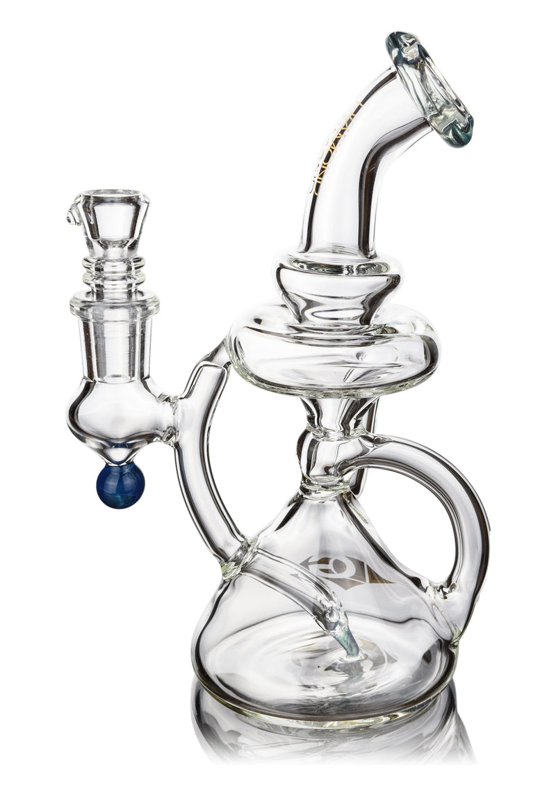 7" Multi-Arm Recycler Rig, by Diamond Glass (free banger included) - Bat Kountry